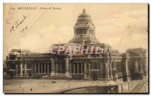 Cartes postales Bruxelles palais de Justice