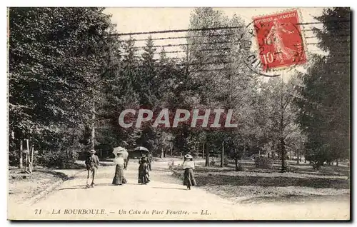 Cartes postales La Bourboule un Coin du Parc Fenestre