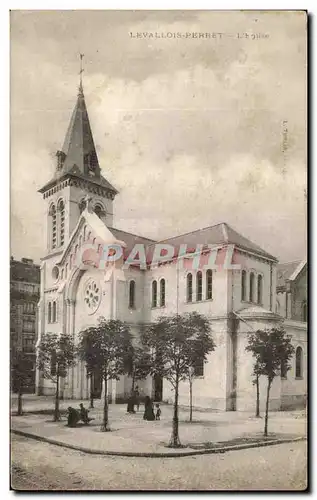 Cartes postales Levallois Perret L&#39Eglise