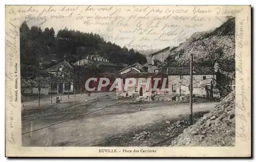 Cartes postales Euville Place des Carrieres