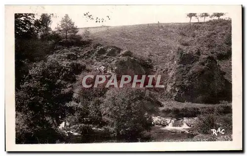 Cartes postales Chateauneuf La Foret Paysage sur la Combade
