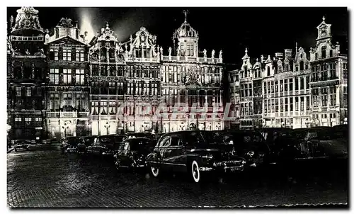 Cartes postales Bruxelles Illumination Grand Place