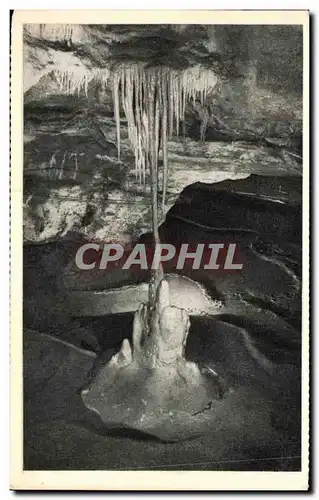 Cartes postales Grottes De Lacave Colonne aux pattes d&#39Araignee