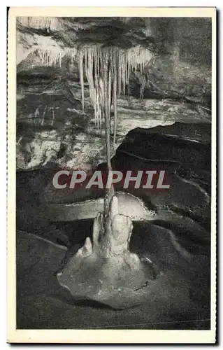 Cartes postales Grottes De Lacave Colonne aux pattes d'Araignee