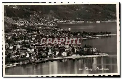 Cartes postales moderne Vevey Montreux