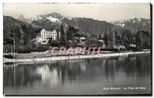 Cartes postales moderne Bon Rivage la Tour de Peilz