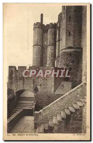 Cartes postales Mont St Michel Le Chatelet