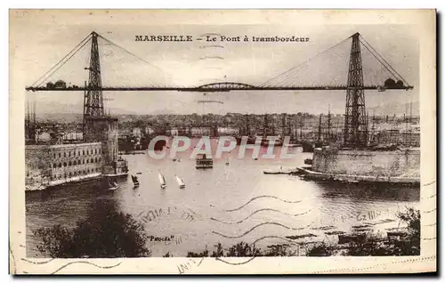 Cartes postales Marseille Le Pont a Transbordeur