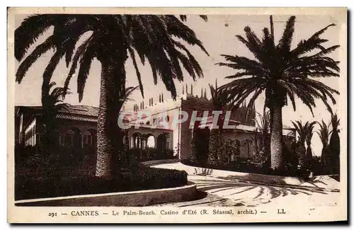 Cartes postales Cannes Le Palm Beach Casino d&#39Ete