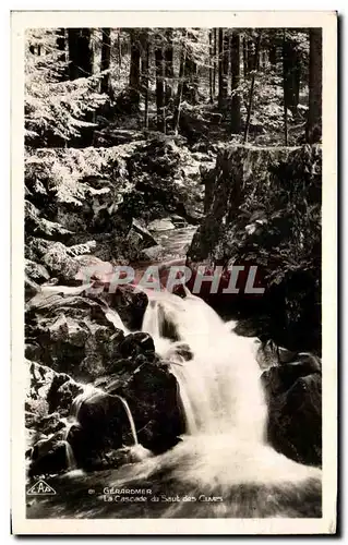 Ansichtskarte AK Gerardmer La Cascade Du Saut Des Cuves