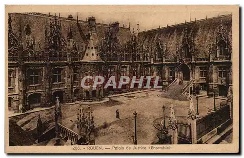 Cartes postales Rouen Palais de Justice