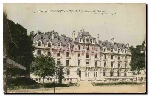 Cartes postales Bagnoles de l&#34orne Hotel de l&#39Etablissement Thermal