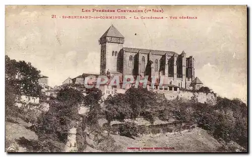 Cartes postales St Bertrand De Comminges La Cathedrale vue Generale