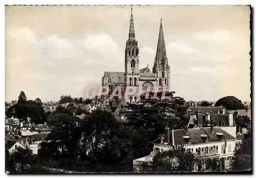 Cartes postales moderne Chartres Vue Sur La Cathedrale