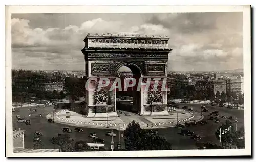 Moderne Karte Paris En Flanant L&#39Arc de Triomphe de l&#39Etoile