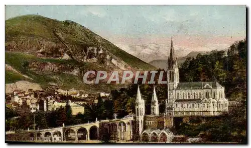 Cartes postales Lourdes La Bailique et le Pic du Jer