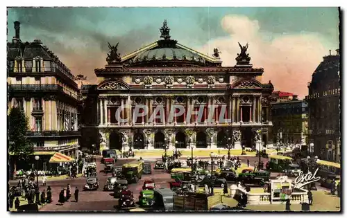 Cartes postales moderne Paris La Place de l&#39Opera