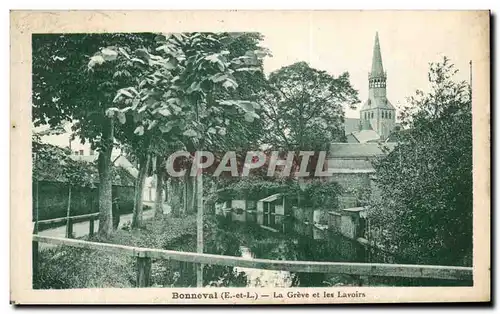 Cartes postales Bonneval La Greve et les Lavoirs