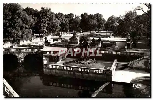 Cartes postales moderne Nimes Le Jardin de la Fontaine