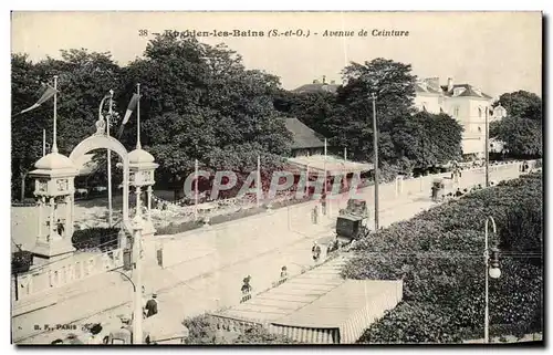 Cartes postales Enghien les Bains Avenue de Ceinture