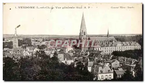 Cartes postales Vendome Vue Generale