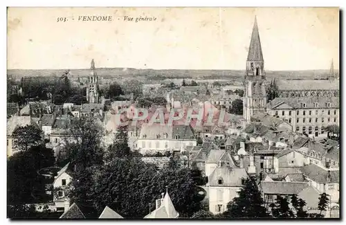 Cartes postales Vendome Vue Generale