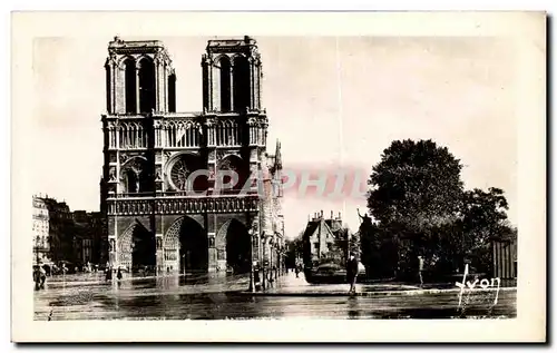 Ansichtskarte AK Paris En Flanant Le Parvis De Notre Dame