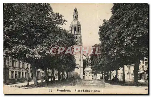 Cartes postales Vendome Place Saint Martin