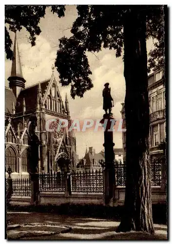 Cartes postales Bruxelles Vue De l'Eglise Du Sablon Brussel