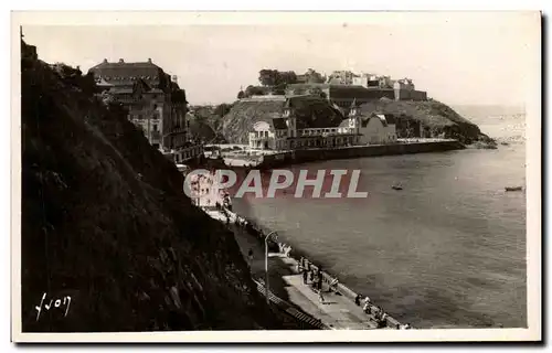 Cartes postales Granville Le Roc Et Le Plat Gousset a maree haute