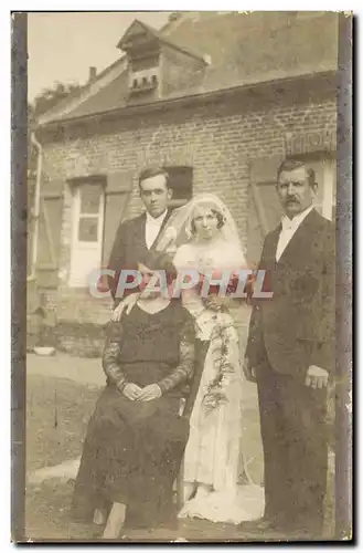 CARTE PHOTO Mariage