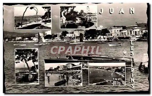 Cartes postales moderne Juan les pins Bateaux