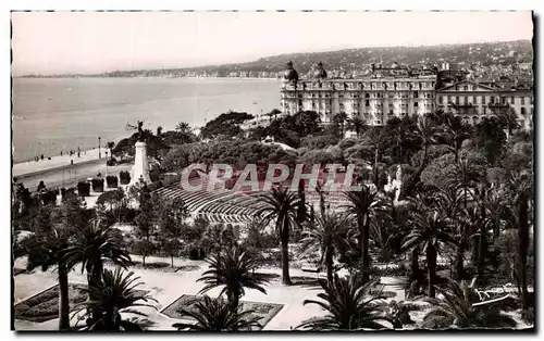 Cartes postales moderne Nice Le Jardin Albert 1er Et Le Theatre de Verdure