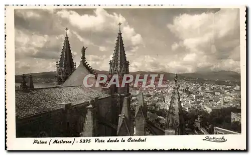 Cartes postales moderne Palma Vistadesda la Catedral Mallorca