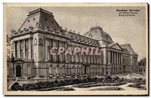 Cartes postales Bruxelles Le Palais Royal