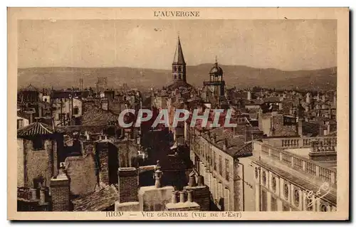 Cartes postales Riom Vue Generale