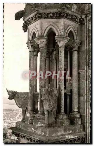 Moderne Karte Laon Les Boeufs de La cathedrale