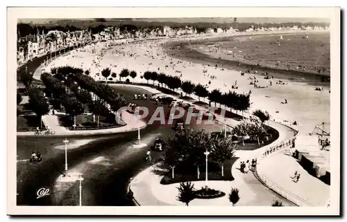 Cartes postales moderne La Baule vue Generale de la Plage et des Jardins devant le Casino