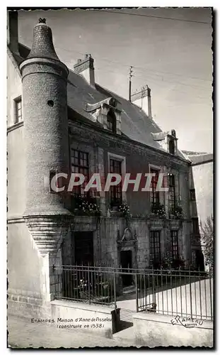 Cartes postales moderne Etampes Maison d'Anne de Pisseleu construite en 1538
