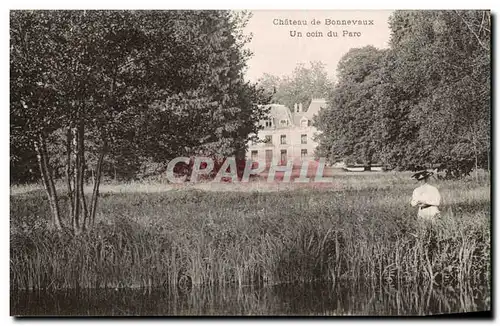 Cartes postales Chateau de Bonnevaux Un coin du Parc