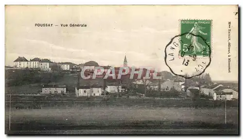 Cartes postales Poussay Vue Generale