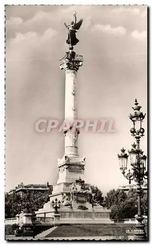 Moderne Karte Bordeaux Le Monument des Girondins