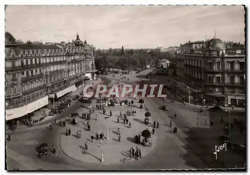 Cartes postales moderne Montpellier Place de la Comedie oeuf