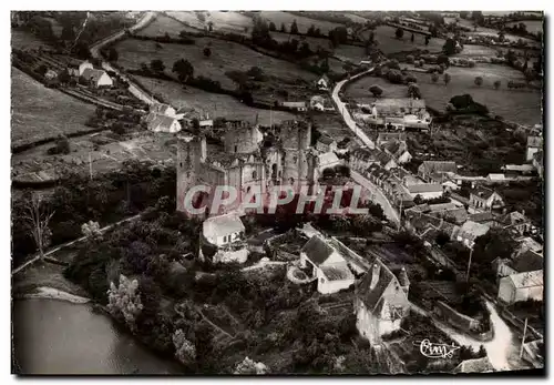 Cartes postales moderne Bourbon l&#39Archambault Vue aerienne sur le Vieux Chateau et le Lac