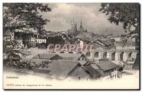 Cartes postales Lausanne Suisse