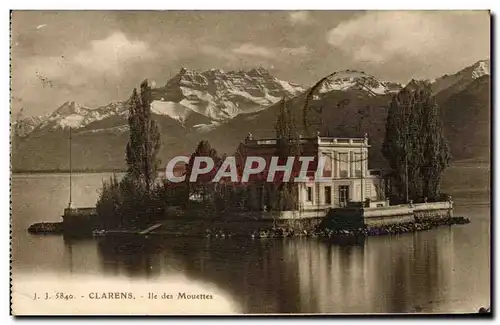 Cartes postales Clarens ile des Mouettes