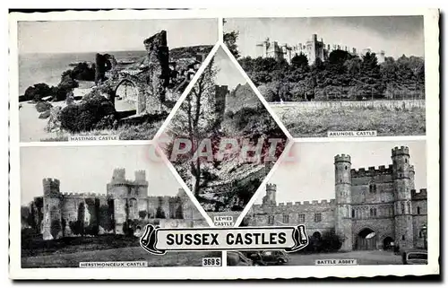 Ansichtskarte AK Sussex Castles Battle Abbey