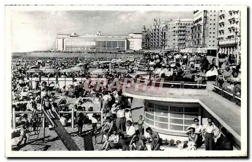 Cartes postales Ostende Plage Et Kursaal