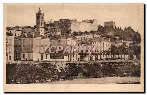 Cartes postales Montelimar Quartier du Fust et Tour de Narbonne