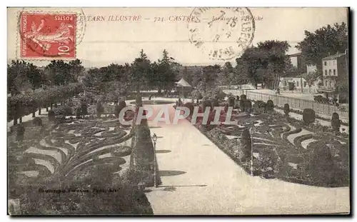 Cartes postales Castres Jardin de l&#39Eveche